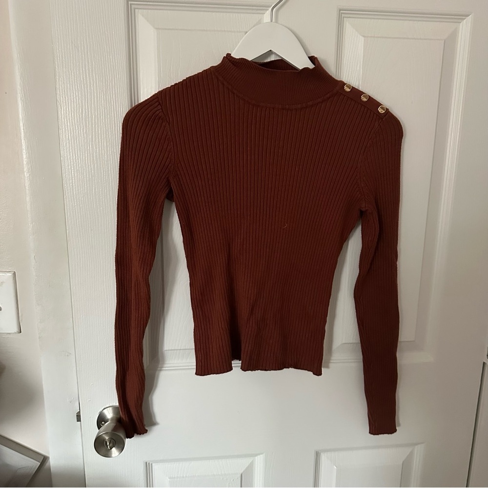 Ribbed Long Sleeve Top